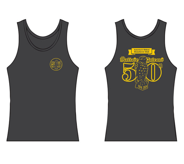 50th Anniversary Tank Top, Black